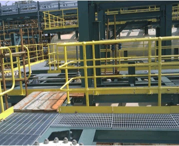 Aplikace ocelové mřížky ve velkých - Směrové projekty výstavby výkonu