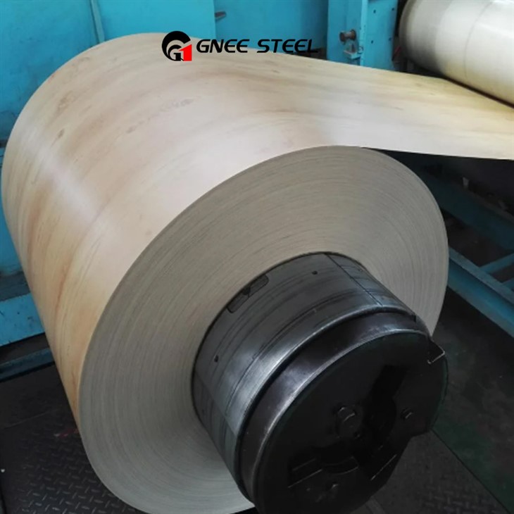 Wood Grain Prepainted Galvalume Steel Coil