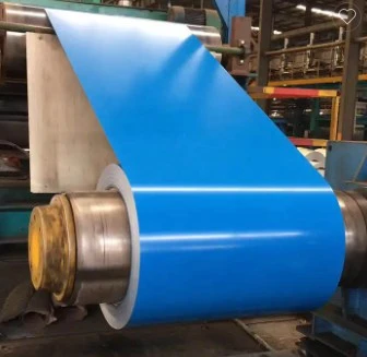Předbarvená pozinkovaná ocel modrá Zinc Galvalum